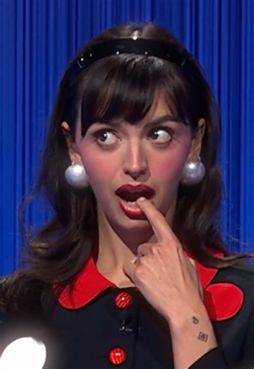 Face card never declines 😎 Watch @rebecca black, @Monét X Change and @Brennan Lee Mulligan compete on Jeopardy! YouTube Edition right now on our @YouTube channel.