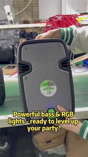 Elevate Your Party with Powerful Bass & RGB Lights