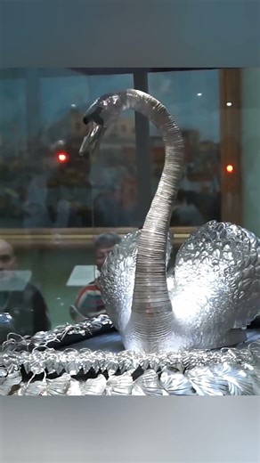 250 years old Mechanical swan!!#shorts