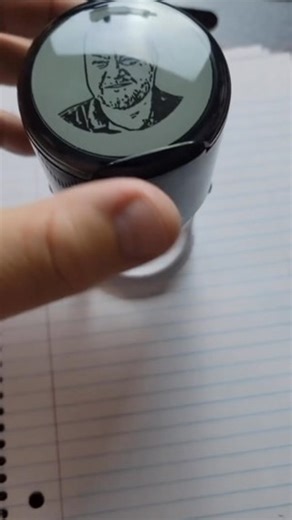 Spread joy, one stamp at a time. ✨ Visit www.rileyprint.com to create your own! #selfinkingstamp #facestamp #makeyourmark #personalizedstamp #personalbranding #branding #supportsmallbusinesses #marketing #branding101 | Rileyprint