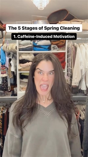 The 5 stages of spring cleaning