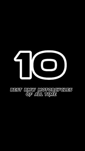 Top 10 Legendary BMW Motorcycles of All Time