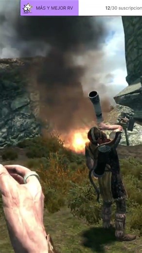 Ya sabe que ha llegado... #skyrim #vr #clips