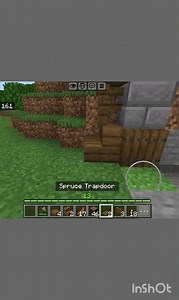 Tutorial world: a mine entrance #minecraft #gaming #minecraftbuilding