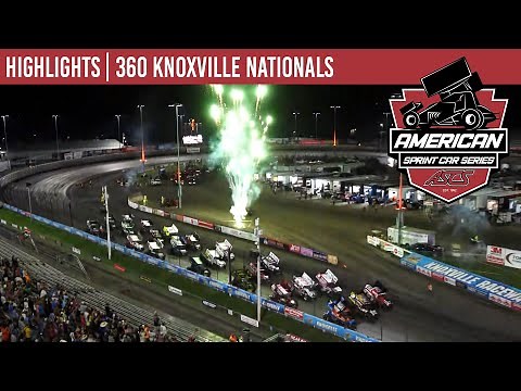 ASCS | American Sprint Car National Series | 360 Knoxville Nationals | August 3, 2024 | HIGHLIGHTS