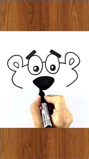 This Pink Panther drawing trick is crazy 🤯 #drawing #art #viral