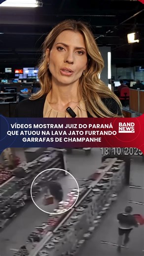 Câmeras de segurança registraram o juiz federal Eduardo Appio, da 18ª Vara de Curitiba. Furtando três garrafas de champanhe em um supermercado de Blumenau, Santa Catarina. O caso veio à tona em outubro e, por conta do episódio, ele foi suspenso do cargo e se tornou alvo de um processo administrativo disciplinar. A decisão foi da Corte Especial Administrativa do Tribunal Regional Federal da 4ª Região (TRF-4). O juiz era responsável por processos previdenciários e atuou no caso da Lava Jato em 202