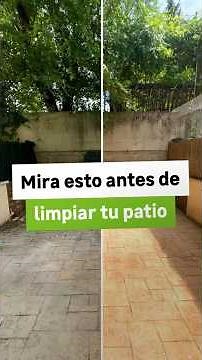 Watch this before cleaning your patio #shorts | LEROY MERLIN