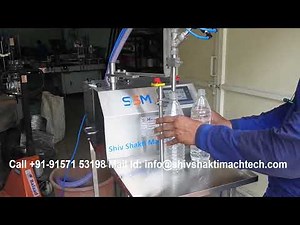 Semi Automatic Servo Filling Machine | Single Head Mustard Oil Filling Machine Manufacturer