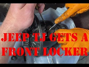 Jeep TJ TORQ Locker Install
