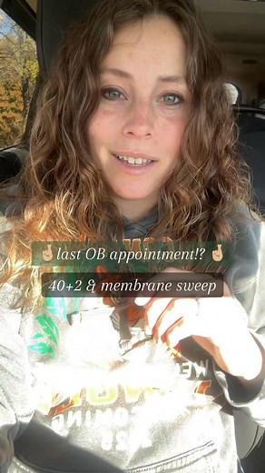 Last OB appt!? #membranesweep #40weekspregnant #vbac #fblifestyle | Nicole Lucas Hall