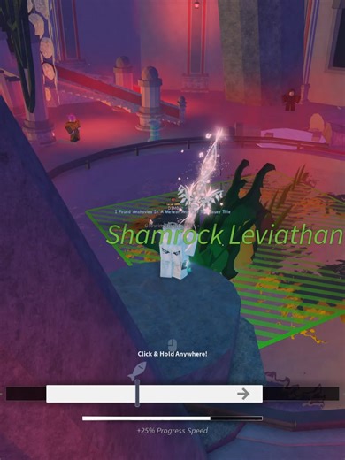 Catching the Shamrock Leviathan! #fypシ゚viral #fisch #update #fyppppppppppppppppppppppp #fypシ #fypp #leviathan #shamrock #fypdongggggggg #fyppp