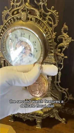 These antique pocket watches look expensive… but they’re actually surprisingly affordable. #watch
