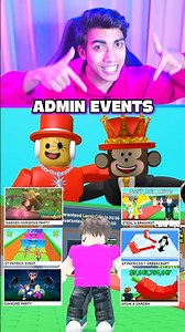 ALL ADMIN EVENTS NEW TIMING ON ROBLOX 😱