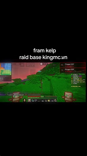 Raid Base Strategies in KingMC VN Minecraft Server