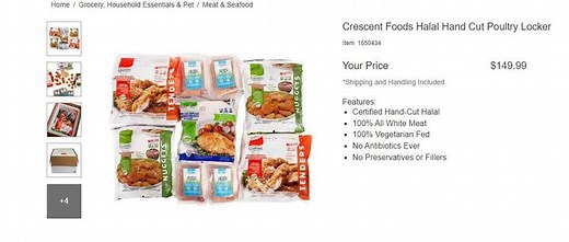Bought these from Costco for $149.99. Costco Crescent Foods What do you think of the price? #dallasbuzz #dallashalalbuzz #cresent #halal #nugget #tenders | Dallas Buzz | Facebook