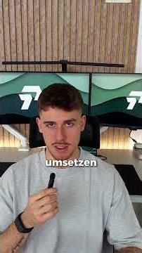 Ich habe PROG gebaut um nicht mehr zu scrollen | #selfimprovement #productivity #morningroutine