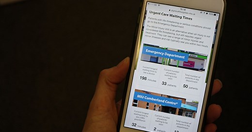 Derriford Hospital introduces live waiting times for A&E