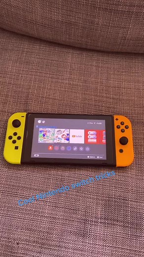 Cool Nintendo Switch tricks #1 - change colors