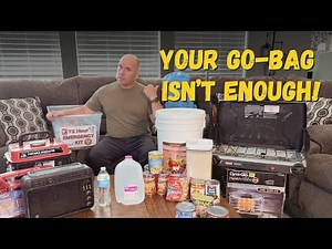 72 hour Disaster Kit Essentials, for when you can’t leave