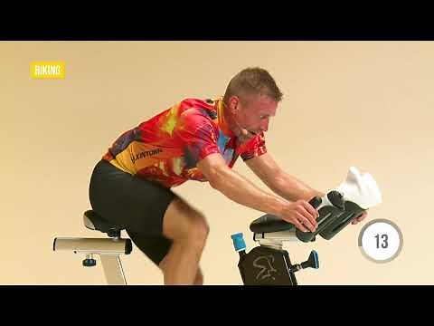 Le bike ça brûle ! | Niveau difficile | 21 minutes