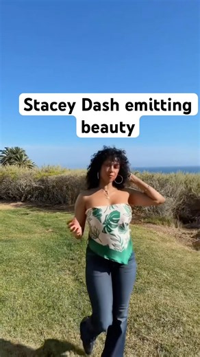 Stacey Dash looking in the sunshine
