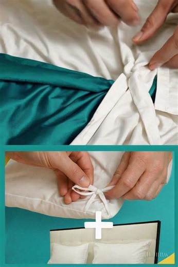 Duvet corner tie