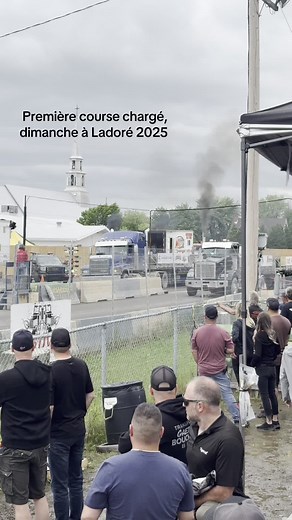 Première course de camion à Ladoré 2025