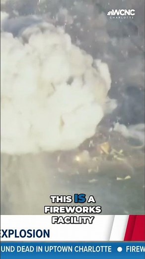 California fireworks factory explosion caught on camera #shorts