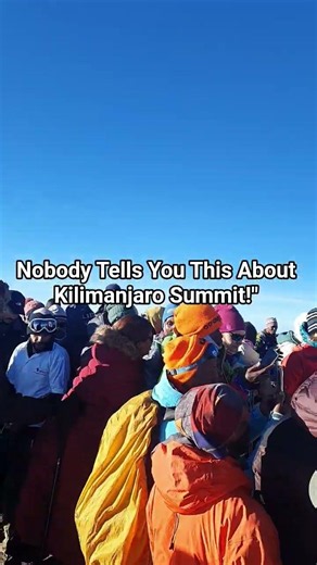 Nobody Tells You This About Kilimanjaro Summit! #mountkilimanjaro #kilimanjaro #climbingkilimanjaro