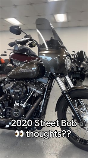 Stunning 2020 Street Bob Motorcycle in Gorgeous Color