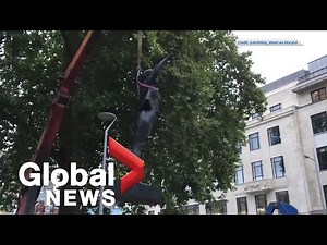 Statue of BLM protester removed in Bristol, England after one day