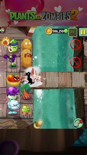 Pvz 2 - Plants Vs Zombies 2 - Defend & Attack Plants Vs 100 Ice Weasel Zombies #shorts #pvz2