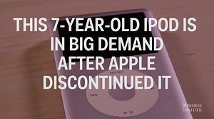 The iPod Classic you bought in 2007 is now worth a lot of money on eBay. | Business Insider