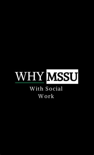 Thinking about a future in social work? Hear why these students chose MSSU and what they love about the program! Learn more: https://www.mssu.edu/academics/arts-sciences/social-work/ | Missouri Southern State University
