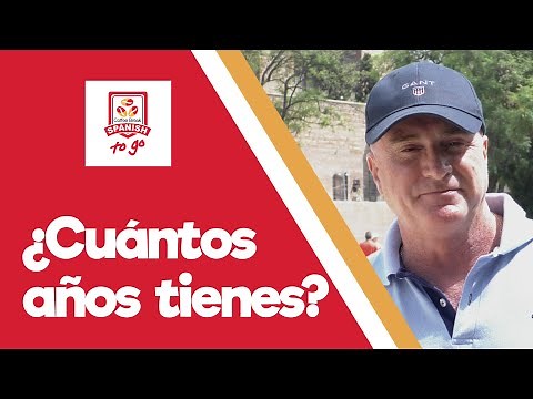 ¿Cuántos años tienes? - Talking about ages - Coffee Break Spanish To Go Episode 1.05