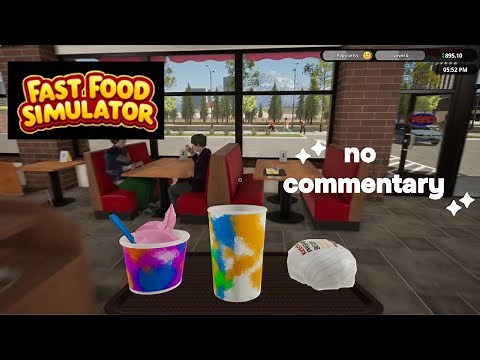 Fast Food Simulator | Cozy Long Gameplay | NO COMMENTARY