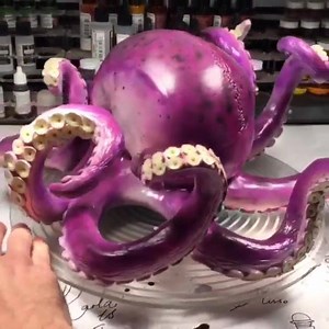 Amazing octopus sculpture by @jackofthedust | InkSpired Magazine