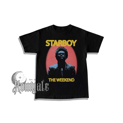 The Weeknd Starboy T-shirt, the Weeknd Pop Classic Album Art, Trendy Graphic Tee, Vintage the Weeknd Shirt - Etsy