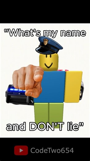A cop asked me... #roblox #ogroblox #robloxnostalgia #babft #memes #robloxmemes #fyp#2026