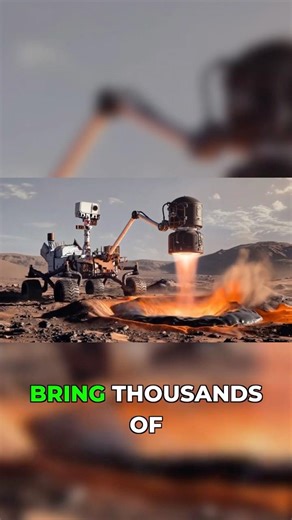 Why Landing on Mars Sand is Impossible #Mars #SpaceX #Shorts