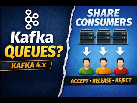 Kafka Was Never a Queue… Until Now | Kafka Queues & Share Consumers