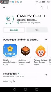 22 reactions | Descarga y prueba nuestra aplicación para iOS y Android CASIO fx-CG500 朗 Conoce más detalles aquí: https://edu.casio.com/softwarelicense/aid/mobile/es/ | Casio Educación México | Facebook