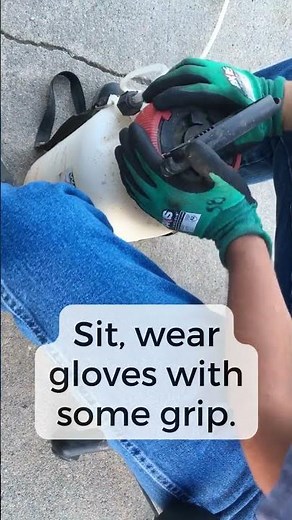 Stuck Sprayer Lid? Here's How to Open it #shorts