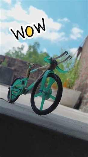 Handmade Race Cycle miniature model... #howto #cycle #diy