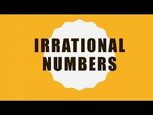 IRRATIONAL NUMBERS | TAGALOG | Grade 7