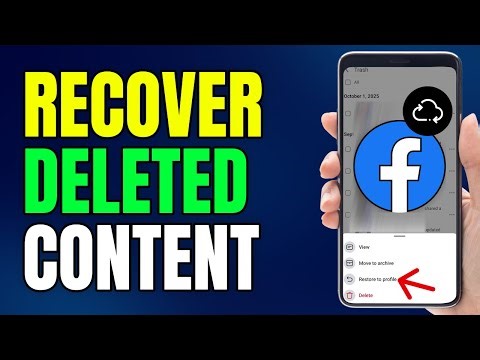 How to Recover Deleted Post on Facebook | Recover Posts, Photos and Videos [FULL GUIDE]