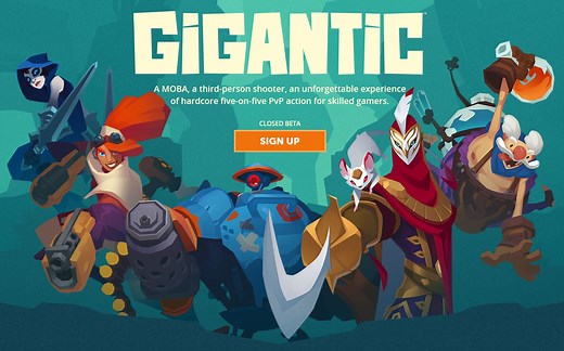 美式卡通「巨兽」最全角色出场及对战展示，Gigantic !!