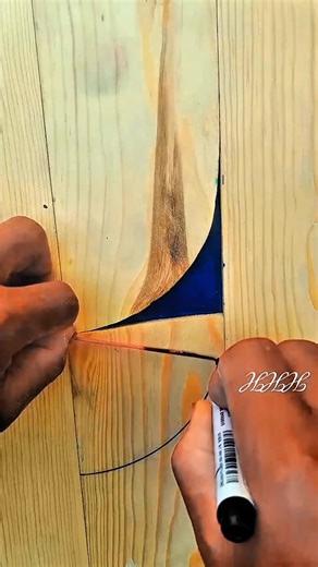 8.9K views · 15 reactions | Precise incorporation of curved wood joints #tips #trick #art #woodworking #carpenter | Apandi | Facebook