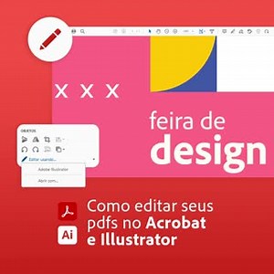 4 comments | Editar o PDF no Acrobat, fazer uns retoques e últimos ajustes no Illustrator, e depois salvar e pronto. Está tudo sincronizado, no aplicativo que você quiser. Isso sim que é PDF editável! Encontre esses dois apps no nosso catálogo de produtos > https://adobe.ly/3Had3bO #Adobe #Acrobat #Illustrator #PDF | Adobe Brasil | Facebook